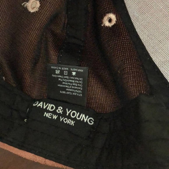 Francescas Pink Suede Baseball Cap Hat - Picture 6 of 6